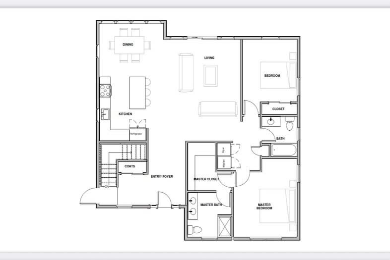 The Ellie &mdash; main floor plan